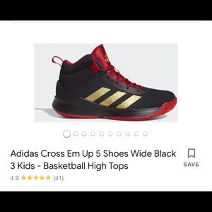 Adidas Cross ‘Em Up 5 sneakers Youth 4